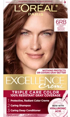 Crème Triple Care Permanent Hair Color for 100% Gray Hair Coverage