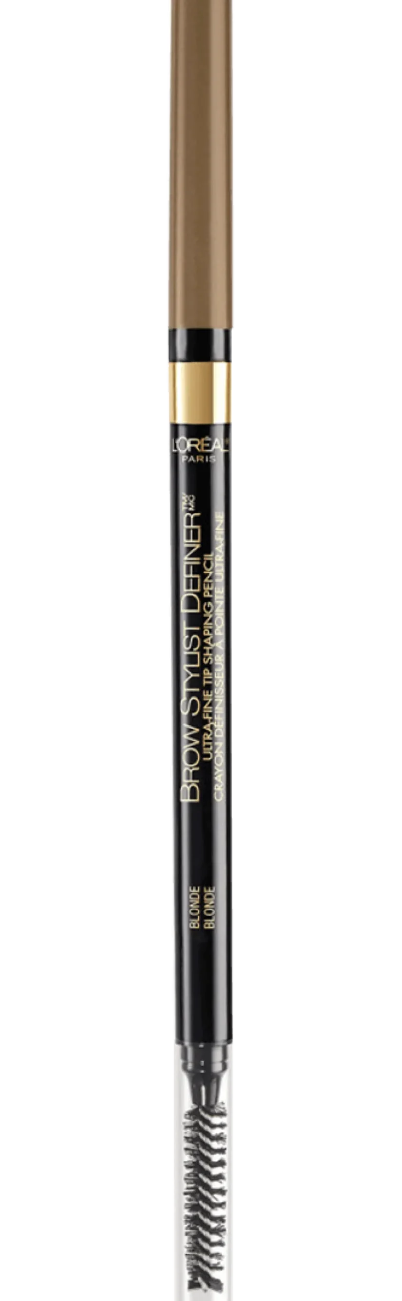 Definer Mechanical Waterproof Ultra-Fine Tip Eyebrow Pencil with Spoolie Brush