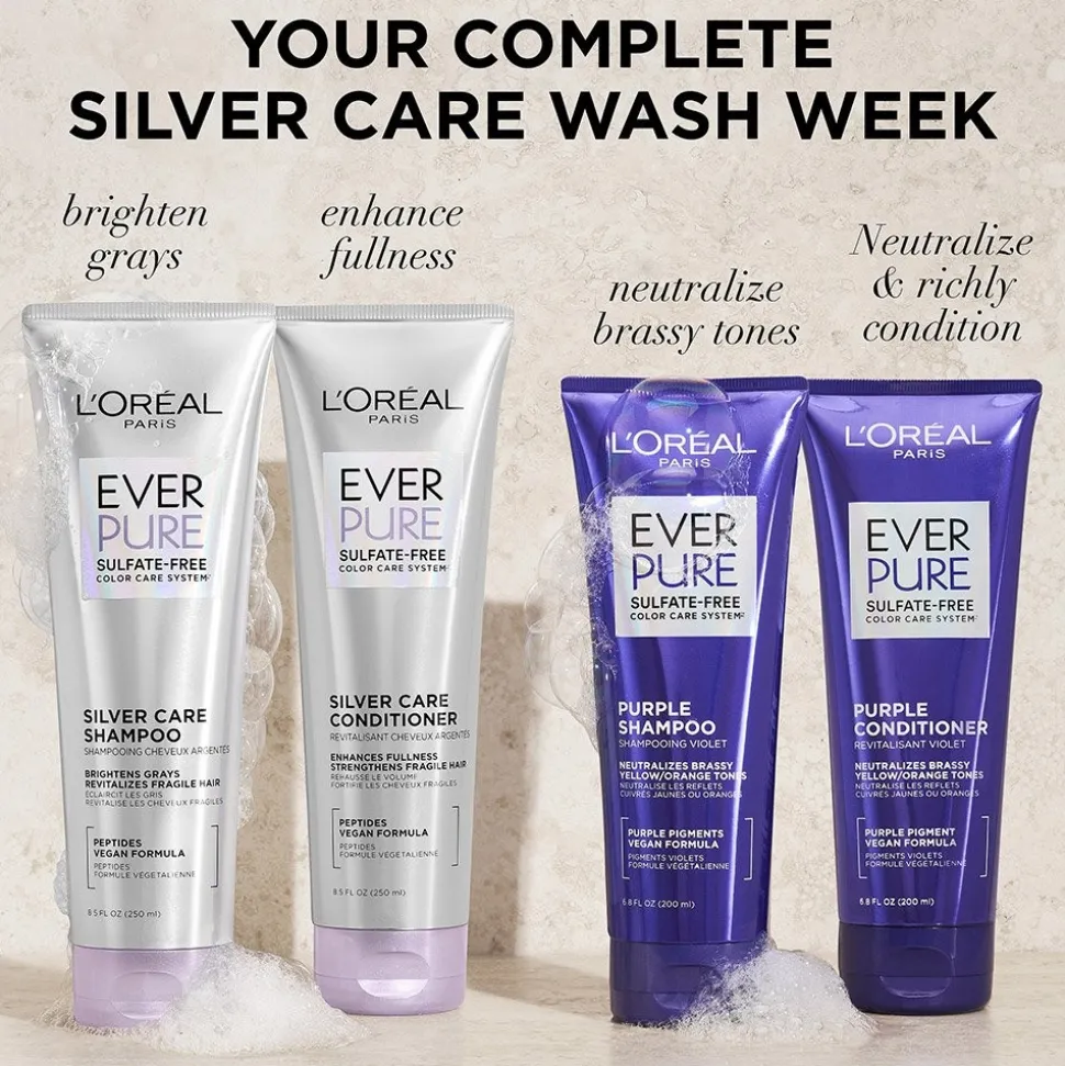 EverPure Silver Care Shampoo, For Gray Hair