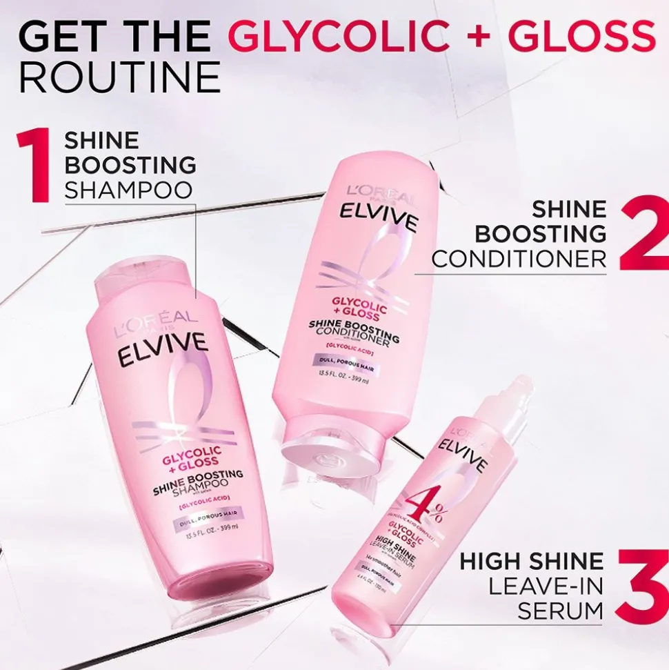 Glycolic + Gloss Shine Boosting Conditioner, 28 fl oz