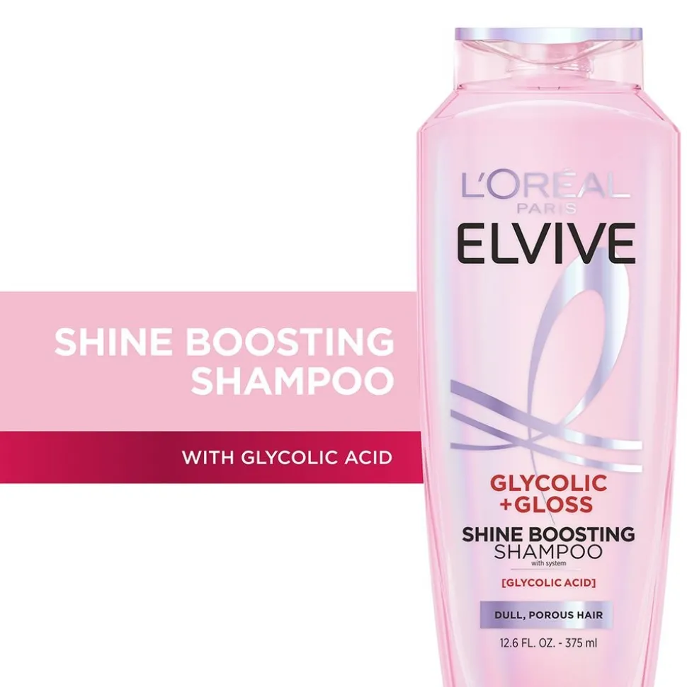 Glycolic + Gloss Shine Boosting Shampoo for Glossy Hair