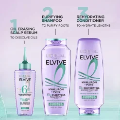 Hyaluron Pure 72H Rehydrating Conditioner for Oily Hair