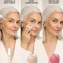 Hyaluron Tinted Balm Foundation for Mature Skin with Buildable Light to Medium Coverage