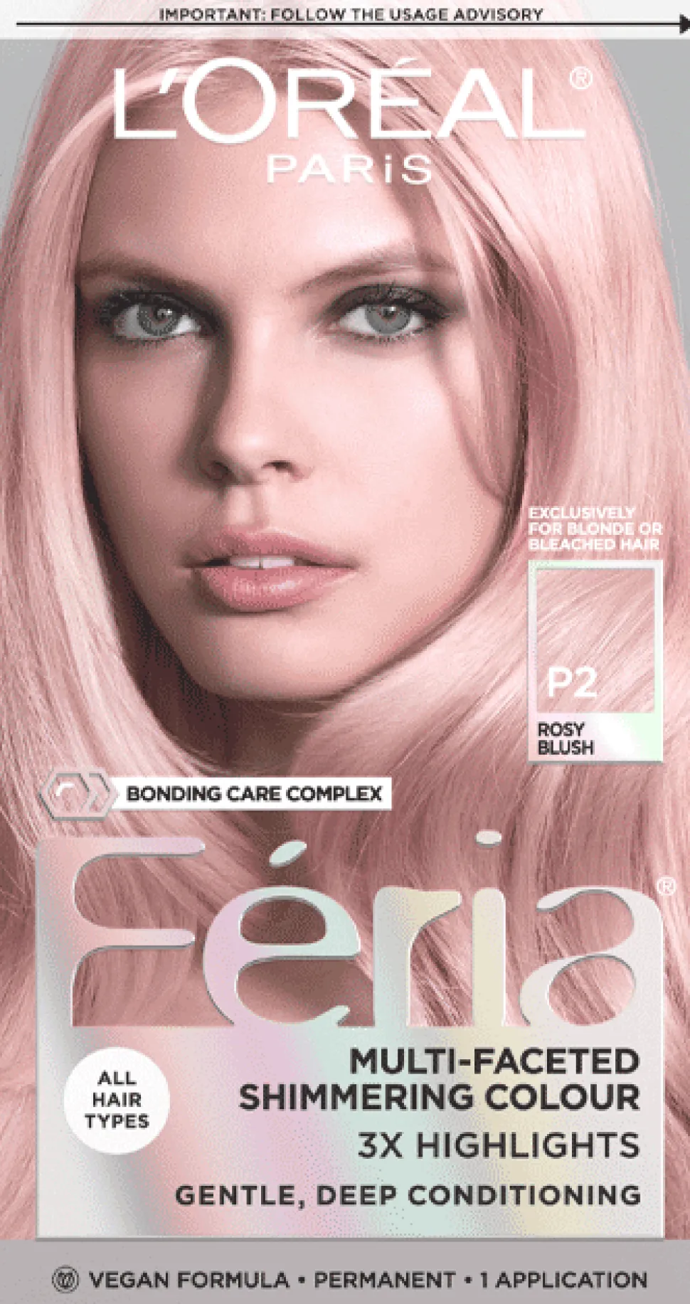 Multi-Faceted Shimmering Permanent Hair Color with Deep Conditioning