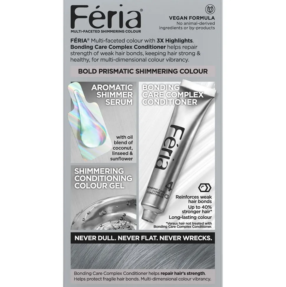 Multi-Faceted Shimmering Permanent Hair Color with Deep Conditioning