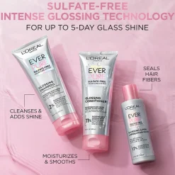 Sulfate-Free Glossing 5-Min Lamination Hair Mask for Shiny Hair