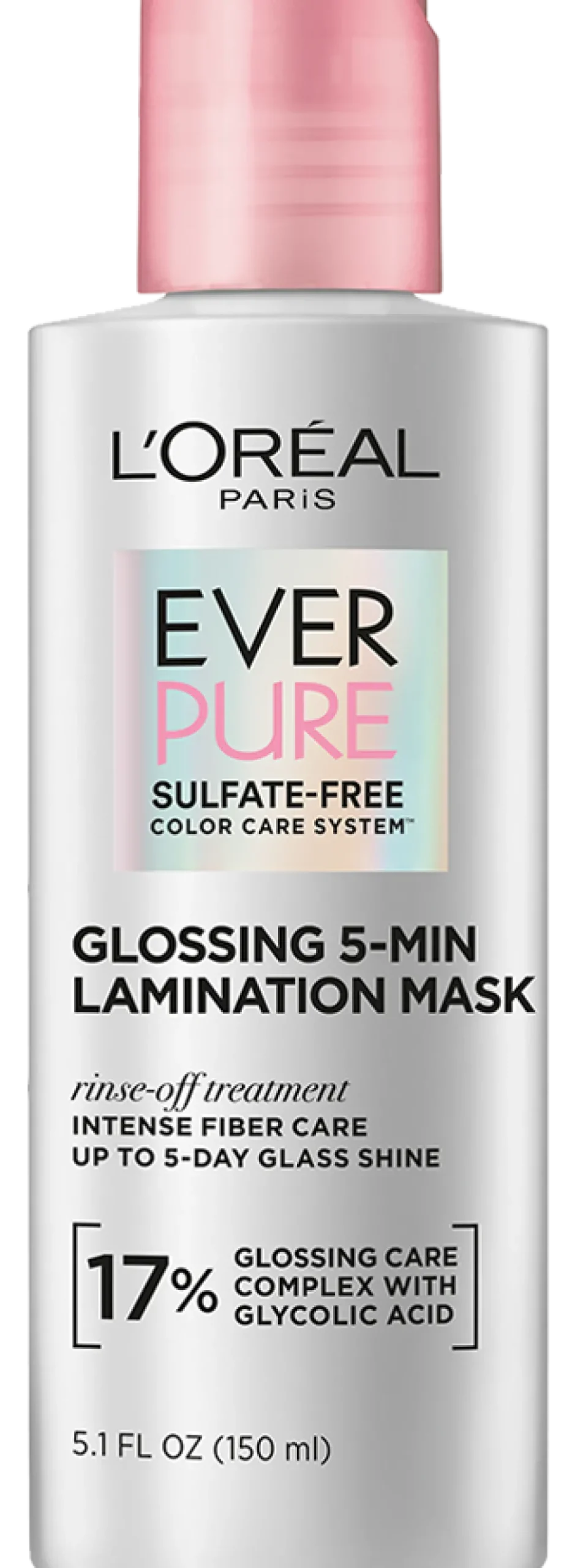 Sulfate-Free Glossing 5-Min Lamination Hair Mask for Shiny Hair