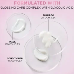 Sulfate-Free Glossing 5-Min Lamination Hair Mask for Shiny Hair