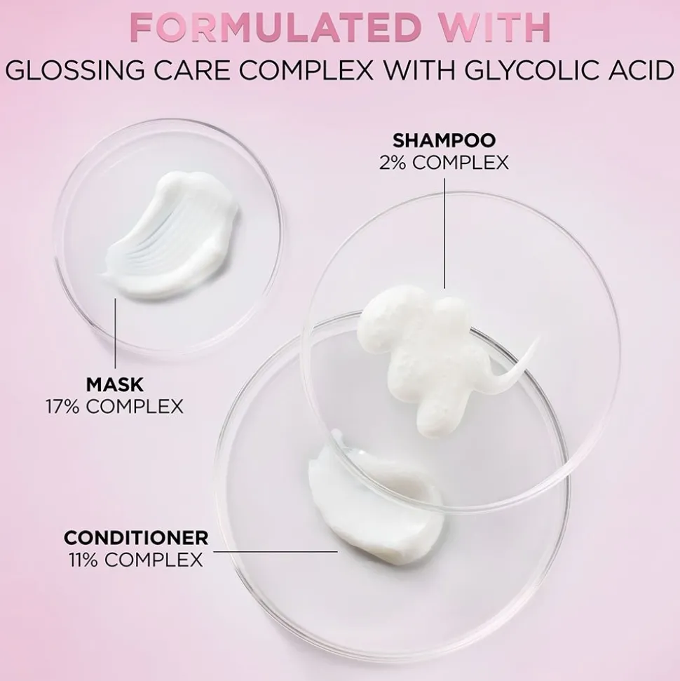 Sulfate-Free Glossing 5-Min Lamination Hair Mask for Shiny Hair