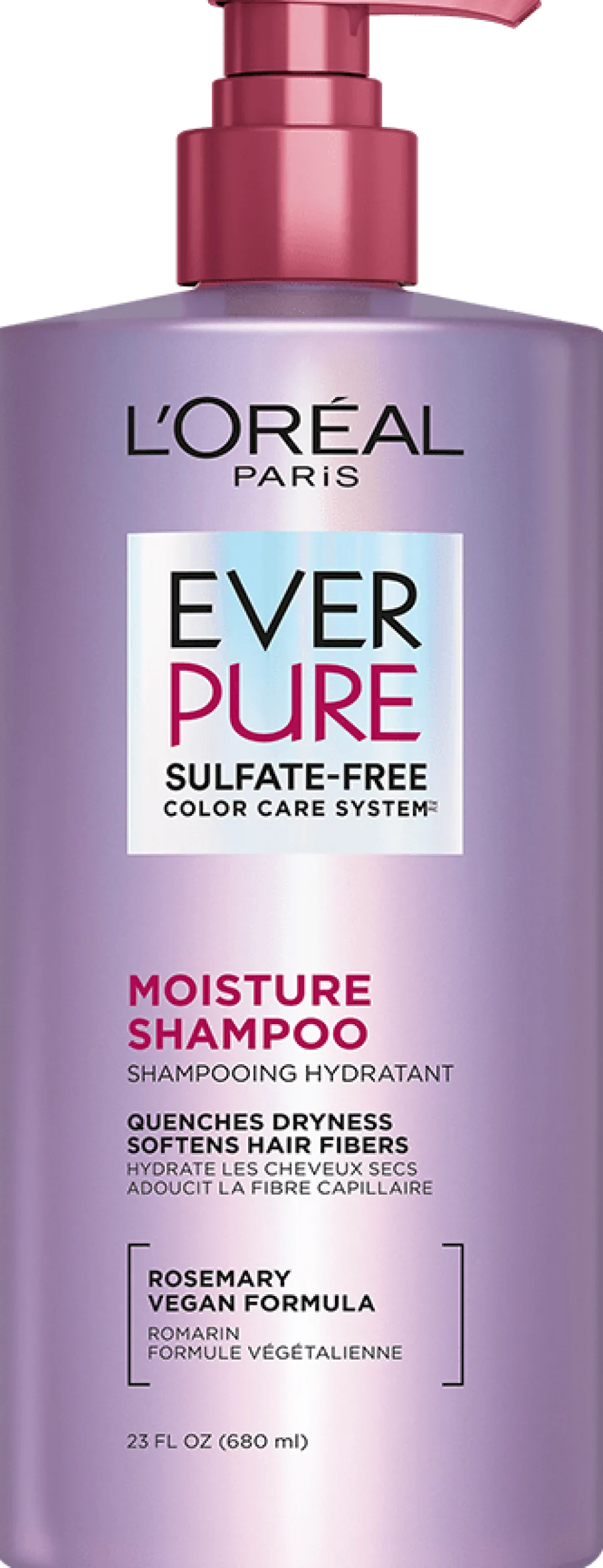 Sulfate Free Moisture Shampoo for Hydrating Dry Hair