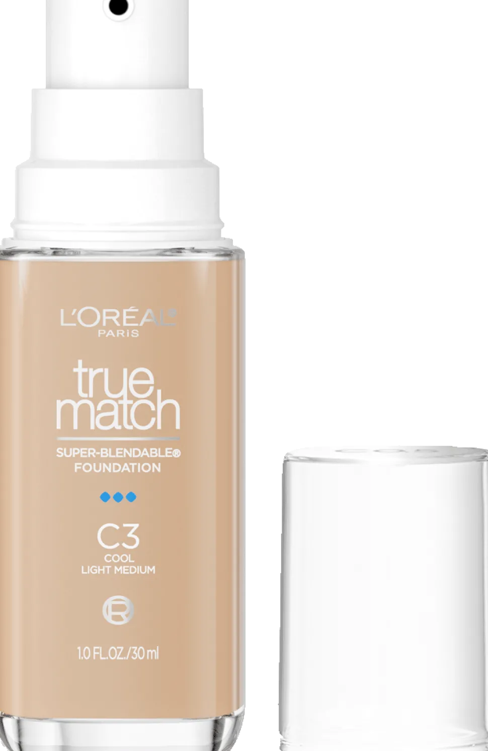 True Match Super-Blendable Skincare Infused Foundation for Buildable Medium Coverage